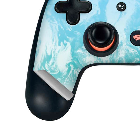 Superman 2025 Superman & Krypto watch the Earth Google Stadia Controller Skin